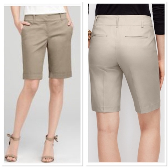 Ann Taylor Curvy Khaki Outdoors Walking 